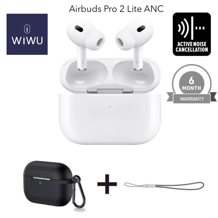 WiWu Airbuds Pro 2 Lite ANC Earbuds (6 months Warranty)