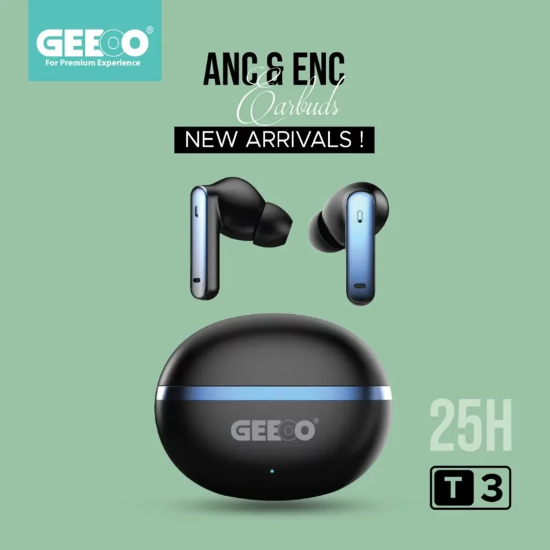 Geeoo T3 ANC ENC TWS Earbuds