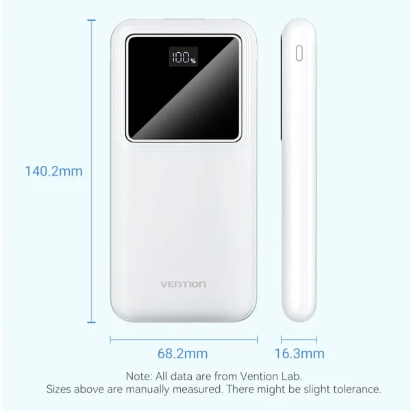 Vention 10000mAh Power Bank